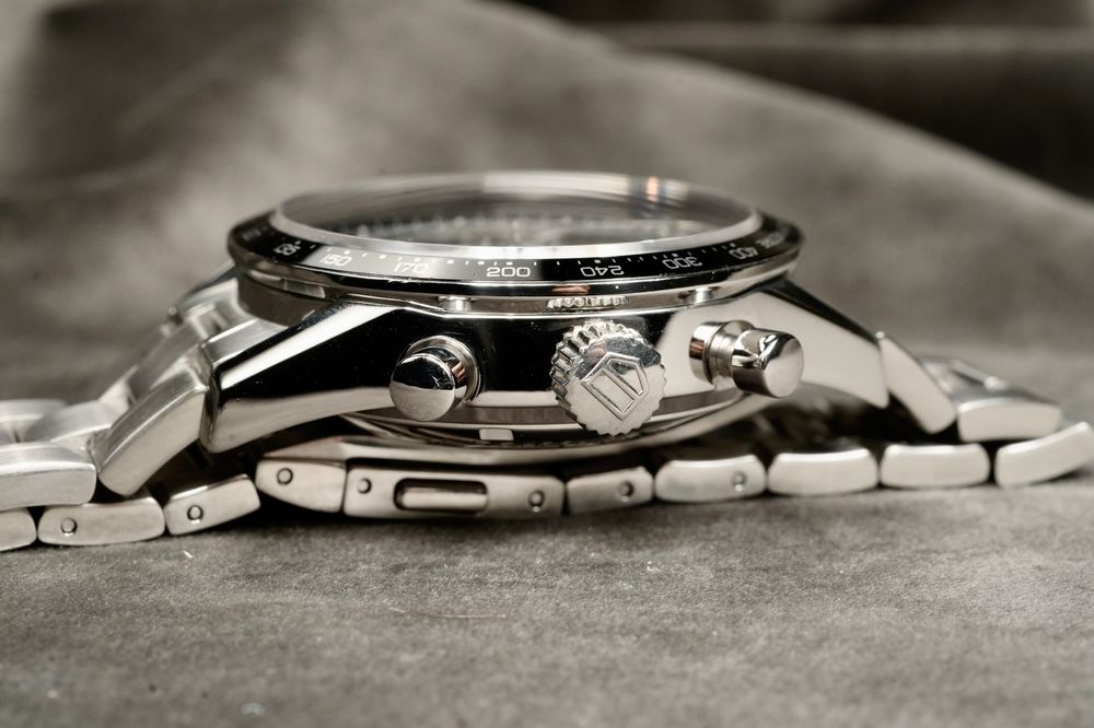 Tag Heuer - Carrera Ref. CV2010 Panda Dial Automatic Chrono 6