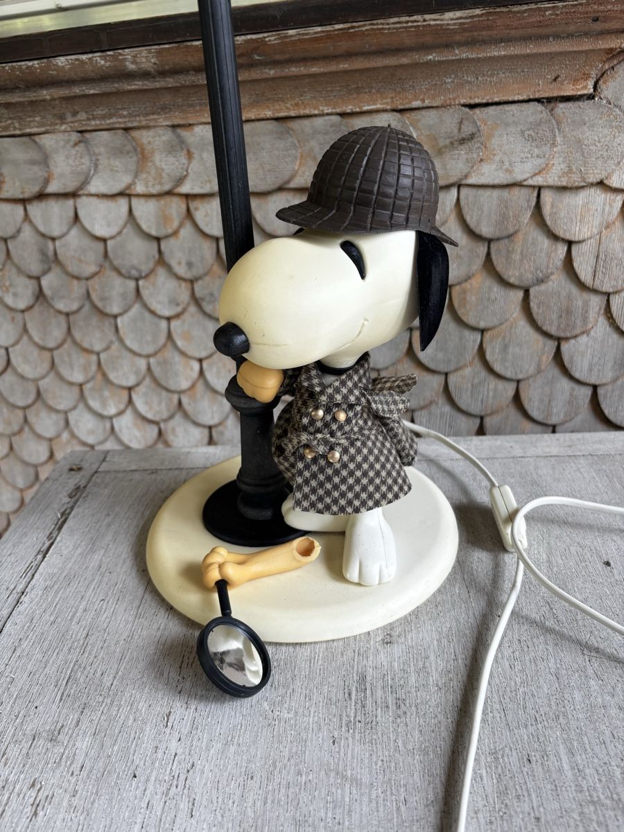 Lampen: Sherlock Holmes Snoopy Tischlampe  – Gebraucht aus Zäziwil von kbr_jd95 1