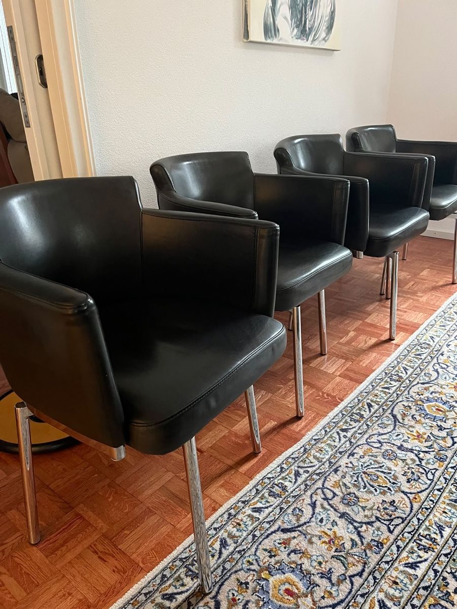 Stühle: 7 Stühle, Echtleder – Gebraucht aus Niederteufen von liv_p7nb 2