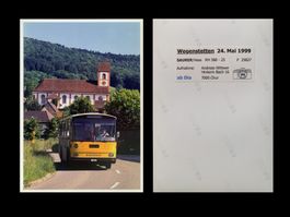 Wegenstetten Rheinfelden Postauto Saurer Hess RH580 P25827