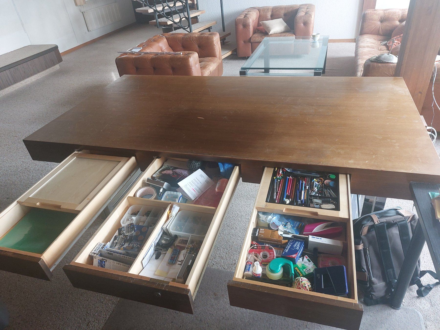 Scrivanie: Sehr grosser Bürotisch – Usato da Düdingen venduto da Chufry 2