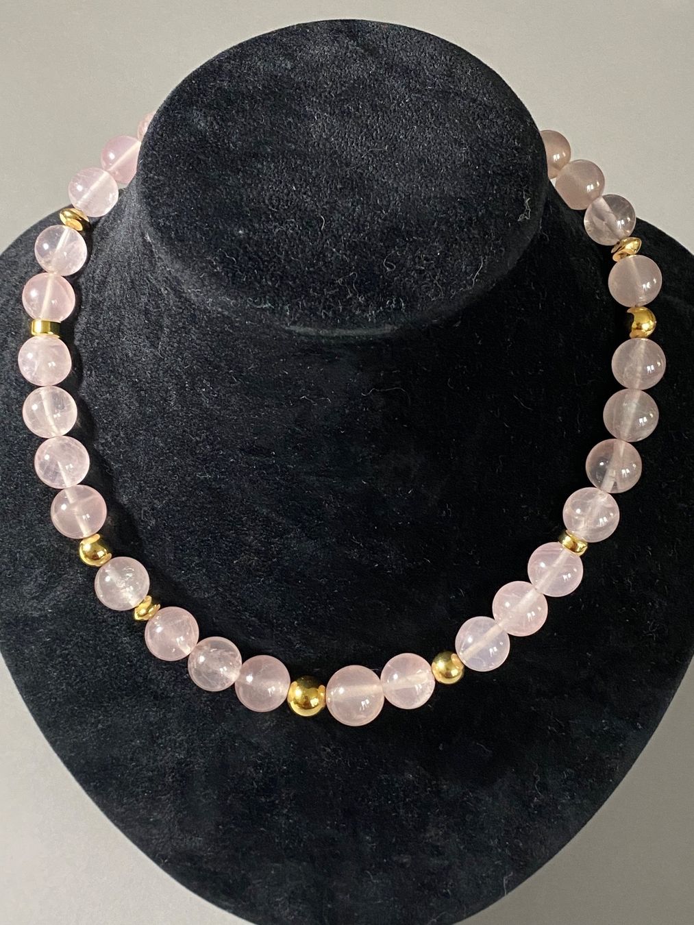 Catenine: 18K RosenQuarz  KETTE – Nuovo (secondo la descrizione) da Basel venduto da shorthills_2013