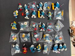 31 Schlümpfe Schlumpf Schleich peyo Bully 90 iger