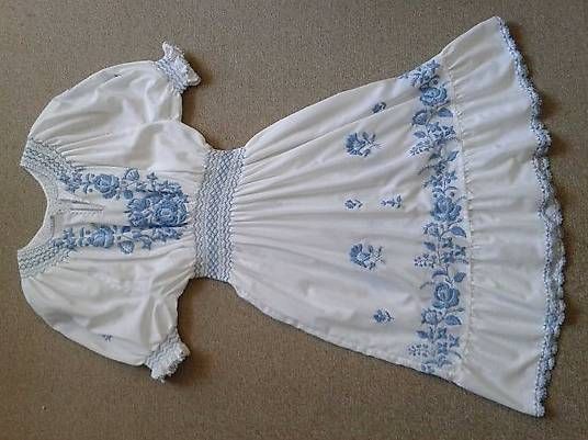 Vestiti & Gonne: Robe fille brodée à la main – Usato da Corseaux venduto da rafflesia_05