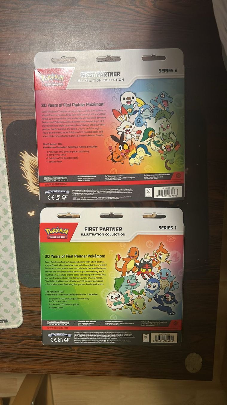 Pokémon Carte collezionabili: Pokémon First Partner Serie 1 & 2 Boxes English Sealed – Usato da Sullens venduto da jov_m2wm 1