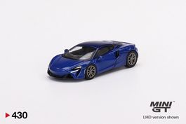McLaren Artura Volcano Blue 1/64 Mini GT