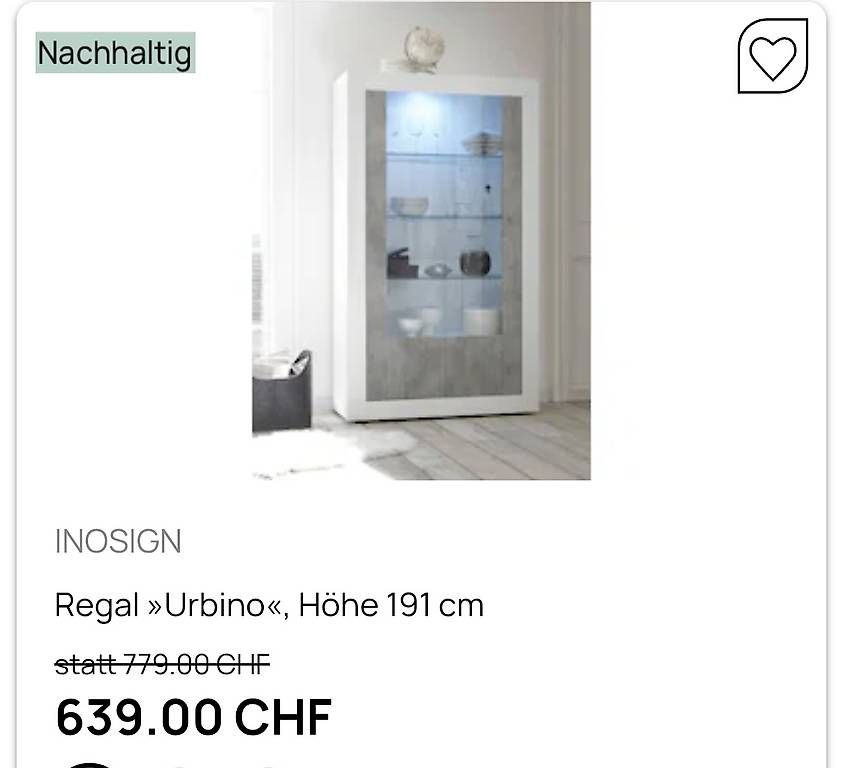 Vetrine: Vitrine neu – Nuovo e nell'imballaggio originale da Lützelflüh-Goldb venduto da Rampenverkauf_72_ 1