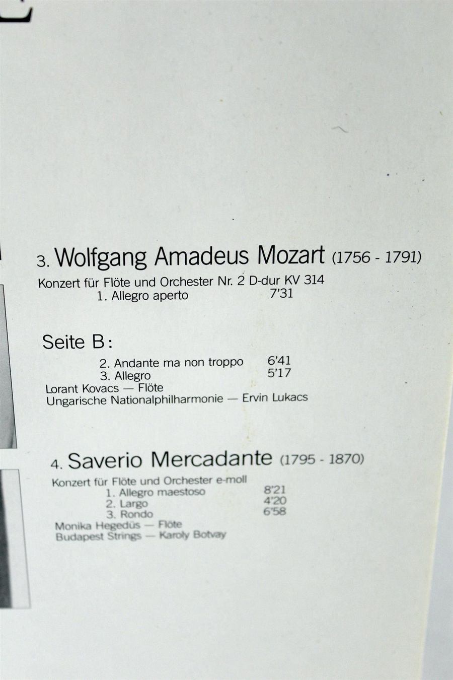 Strumenti musicali: FLÖTENKONZERTE: Auslese 88 – Usato da Bern venduto da kultiges 5