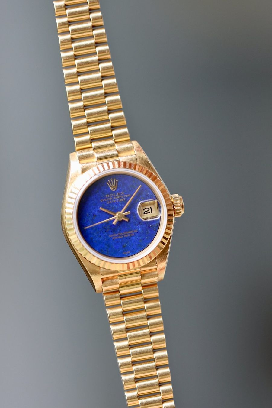 Rolex Orologi: Rolex Lady Datejust 'Lapis Lazuli Dial' – Usato da Zürich venduto da Lazulivintagewatches