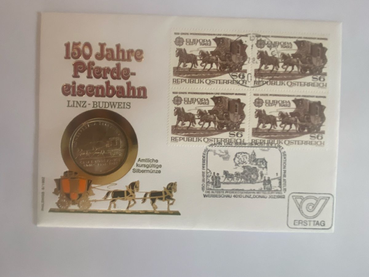 Tutti le monete: Numisbrief mit Silbermümze aus Tschechei – Usato da Muralto venduto da Alex1912