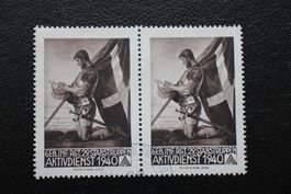 GEB. INF. RGT. 29 STABSTRUPPEN  AKTIVDIENST 1940 gestempelt