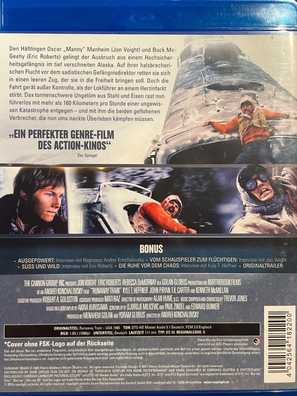 Tous les DVDs: Runaway Train   (1985) – Neuf (Voir description) à Waldenburg par Gonzo8 1