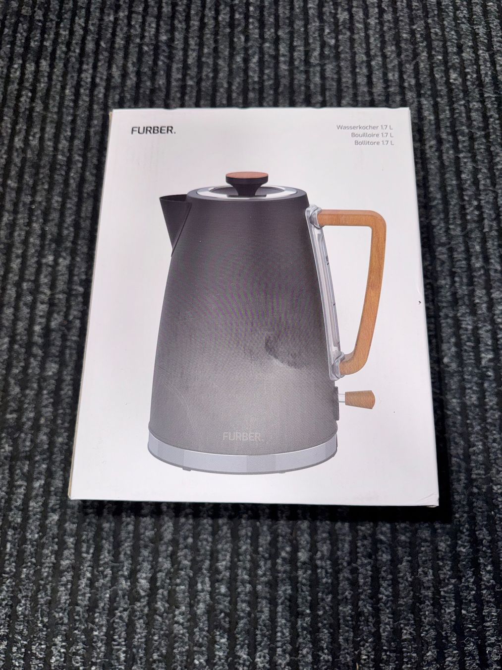 Wasserkocher: Wasserkocher FURBER 1.7 L neu – Neu und originalverpackt aus Seewen SZ von web_