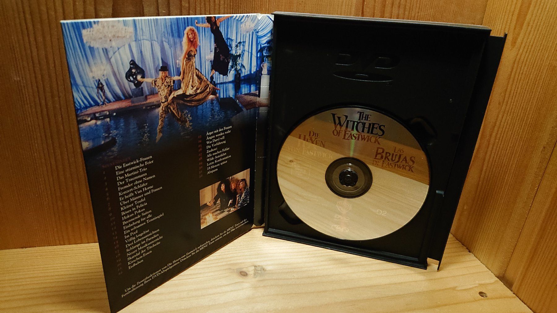 Tutti i DVDs: DIE HEXEN VON EASTWICK DVD mit Jack Nicholson – Usato da Wilderswil venduto da Exebub 2