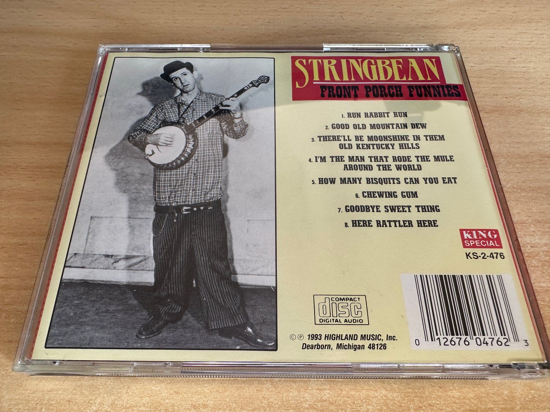 CD: Q5 Stringbean – Front Porch Funnies – Usato da Rikon im Tösstal venduto da Alpenmutz 1