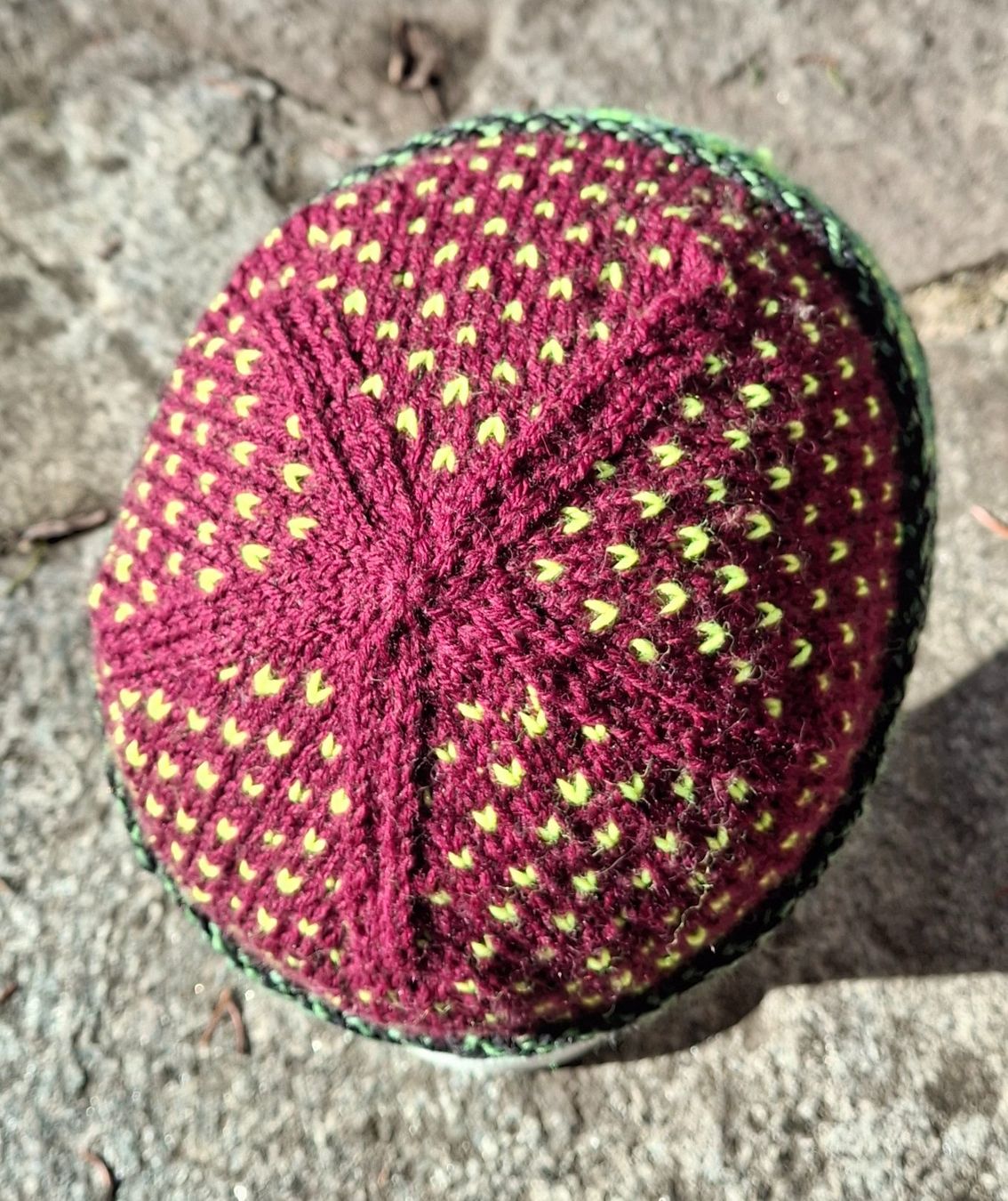 Sonstige Jungenkleidung: Mütze "Rotkäppchen2"   handgestrickt   NEU – Neu (gemäss Beschreibung) aus Langenthal von Handstrick 4