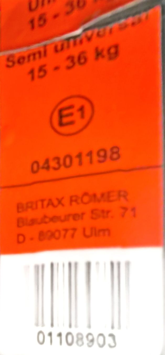 Britax Römer Seggiolini per auto: Auto Kindersitz Römer Isofix 15-36 kg – Usato da Uster venduto da ustar72 3