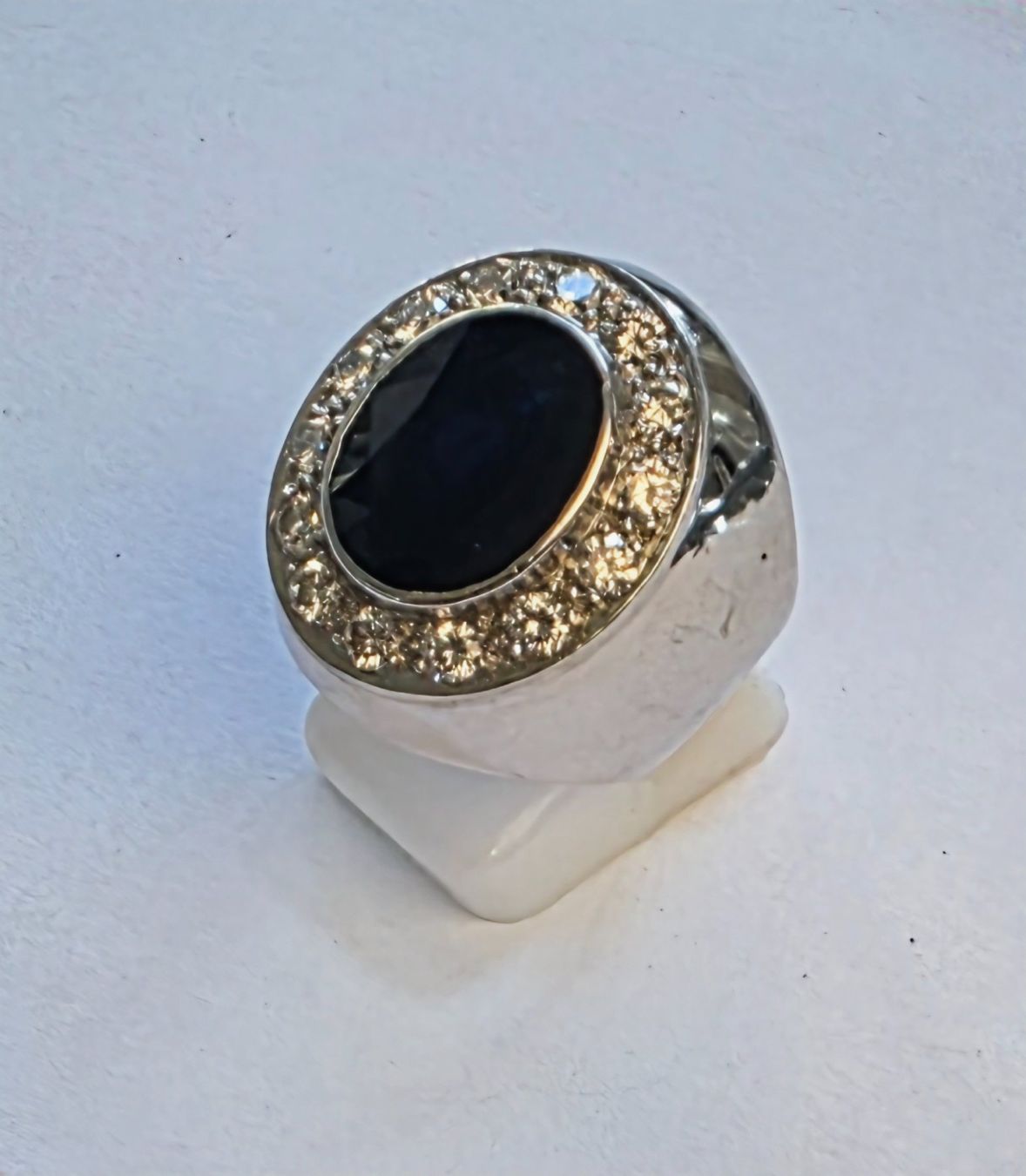 Bagues: Safir Diamant Weissgold Ring – Neuf (Voir description) à Zürich par ben_mn5h 5