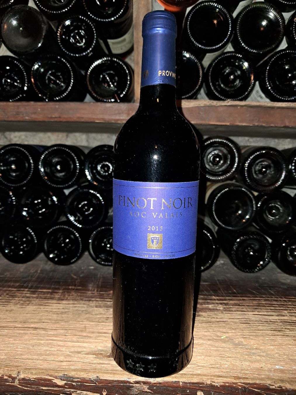 Wein: Pinot noir aoc du valais provins 2015 – Neu und originalverpackt aus Le locle von juliensaran