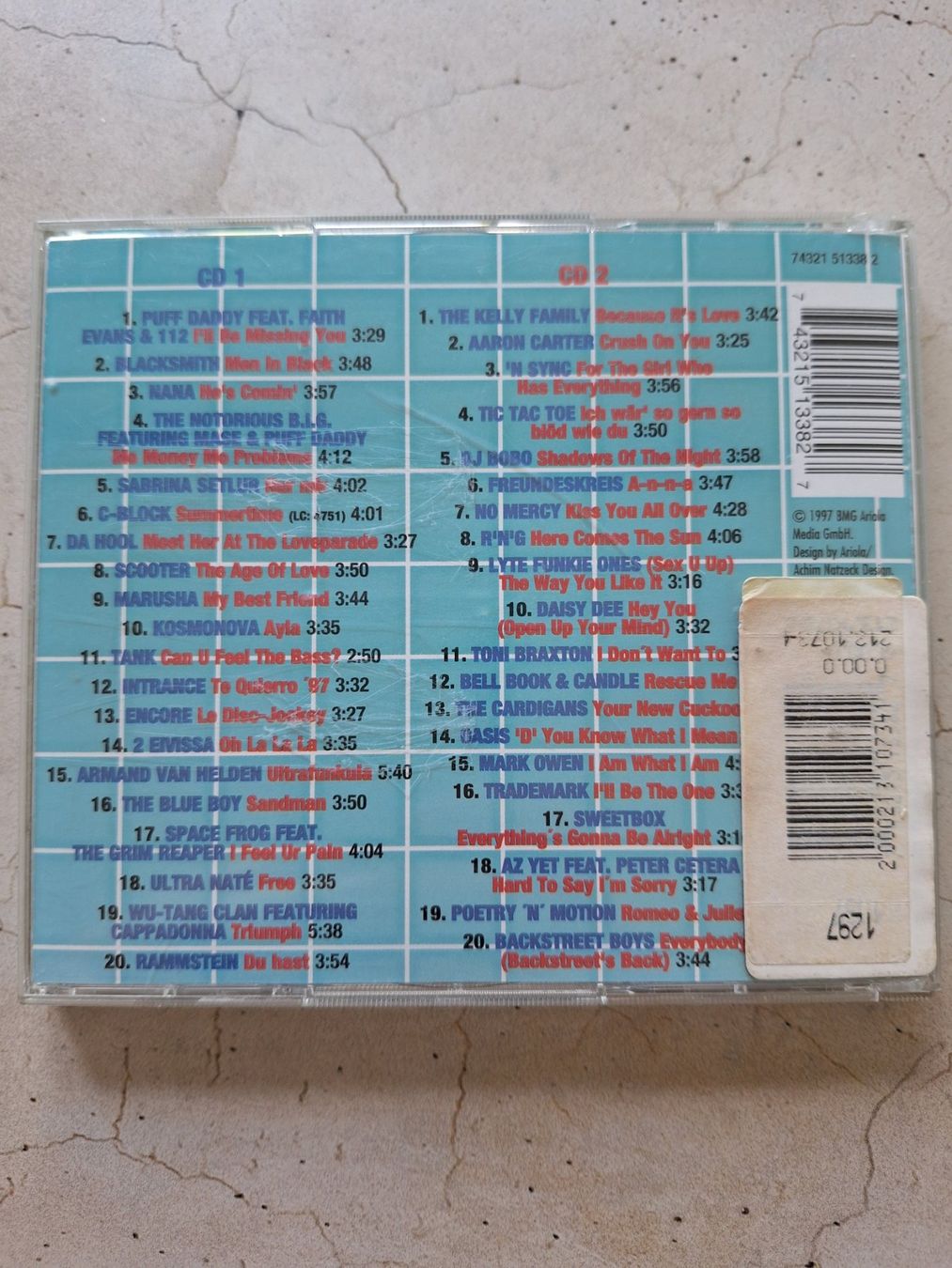 CD: Doppel-CD Just the Best Vol. 13 – Usato da Schaffhausen venduto da Mipakr 3