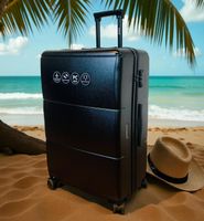 PC TSA Koffer Reisekoffer Gr. XL gateBAG 77cm SCHWARZ NEU