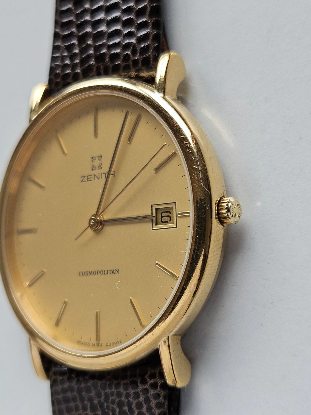 Zenith Orologi: 160 Zenith Cosmopolitan Date Quartz – Usato da Berikon venduto da mmm21 2