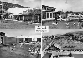 Gruss aus ZURZACH (AG) - Thermalquelle, alte Karte 1959