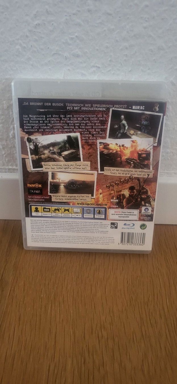 Sony Spiele: PS3 - Farcry 2 – Gebraucht aus Münsingen von Heroism2010 1