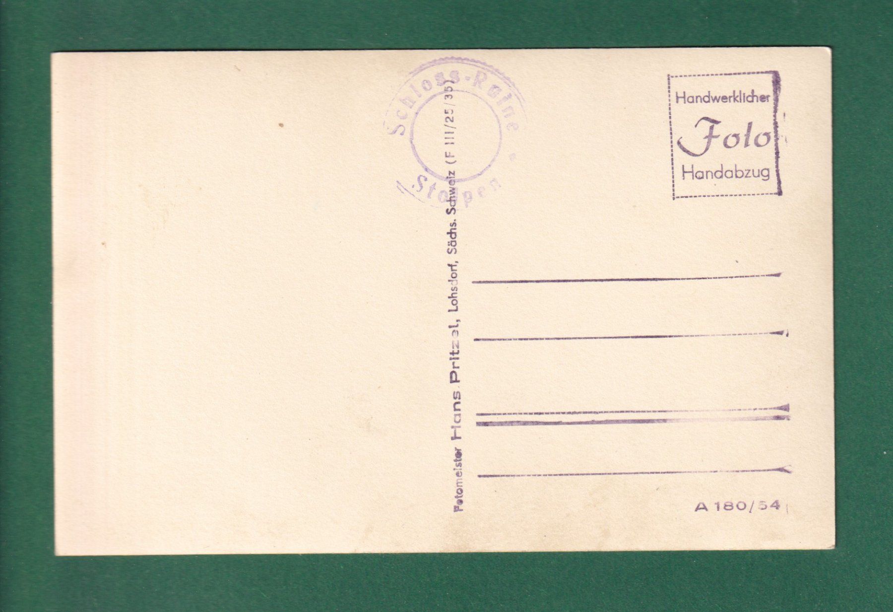 Cartoline postali: Schlossruine STOLPEN - 5 Bilder – Usato da Pully venduto da nicecards-shop 1