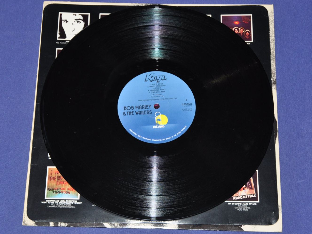 Dischi in vinile: LP Bob Marley & The Wailers - Kaya – Usato da Boll venduto da Theodora15 5