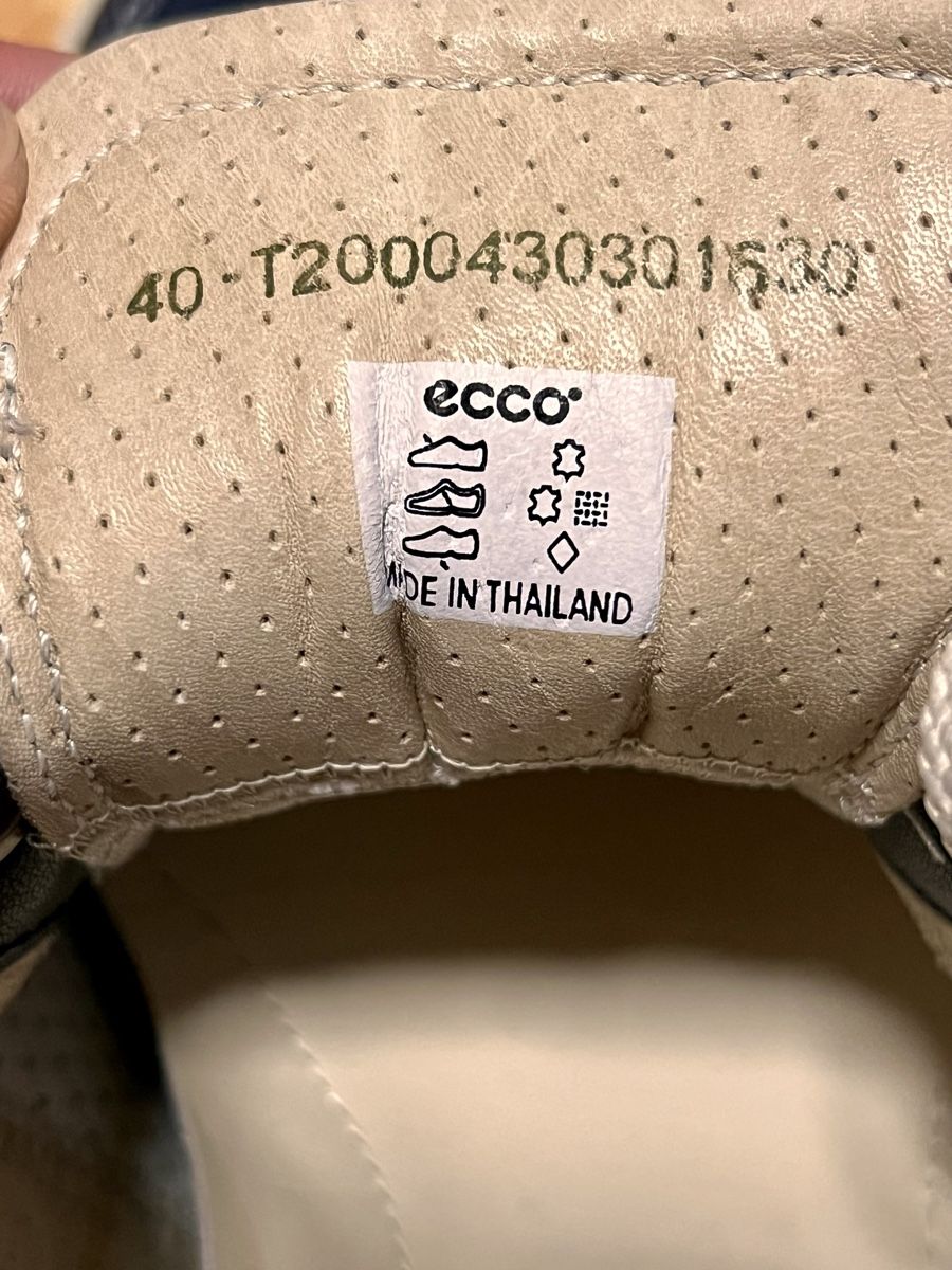 Ecco Scarpe da donna: Ecco Sneaker Gr. 40, Dunkelblau, Leder, Neu – Nuovo e nell'imballaggio originale da Hinwil venduto da Hiwi5 4