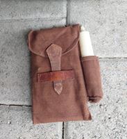 Original Laterne Militär Schweiz mit orig. Etui und Kerze