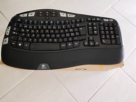 Logitech K350 Wireless Keyboard – Ergonomische Tastatur