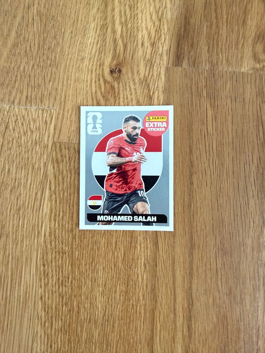 Panini Cartes à collectionner: Panini Extra Sticker Mohamed Salah Silver – D'occasion à orpund par kevinlars