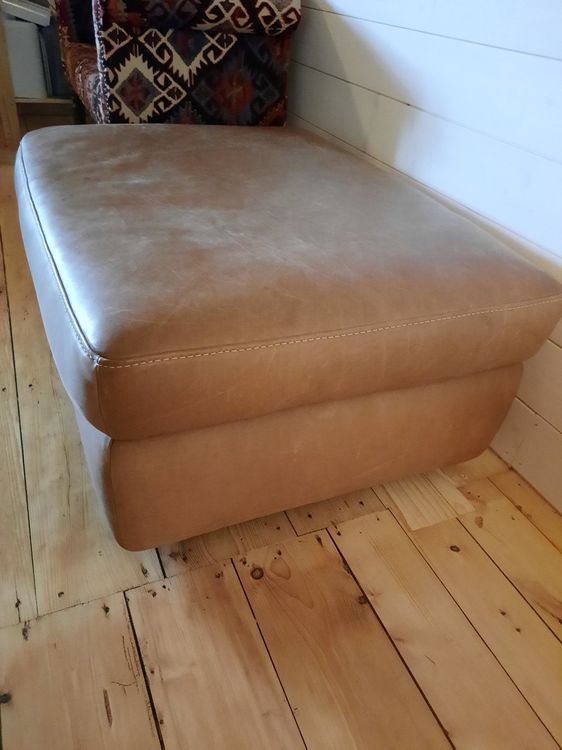 Echter Rindleder Hocker (Gebraucht) in für CHF 20 – nur Abholung auf ...