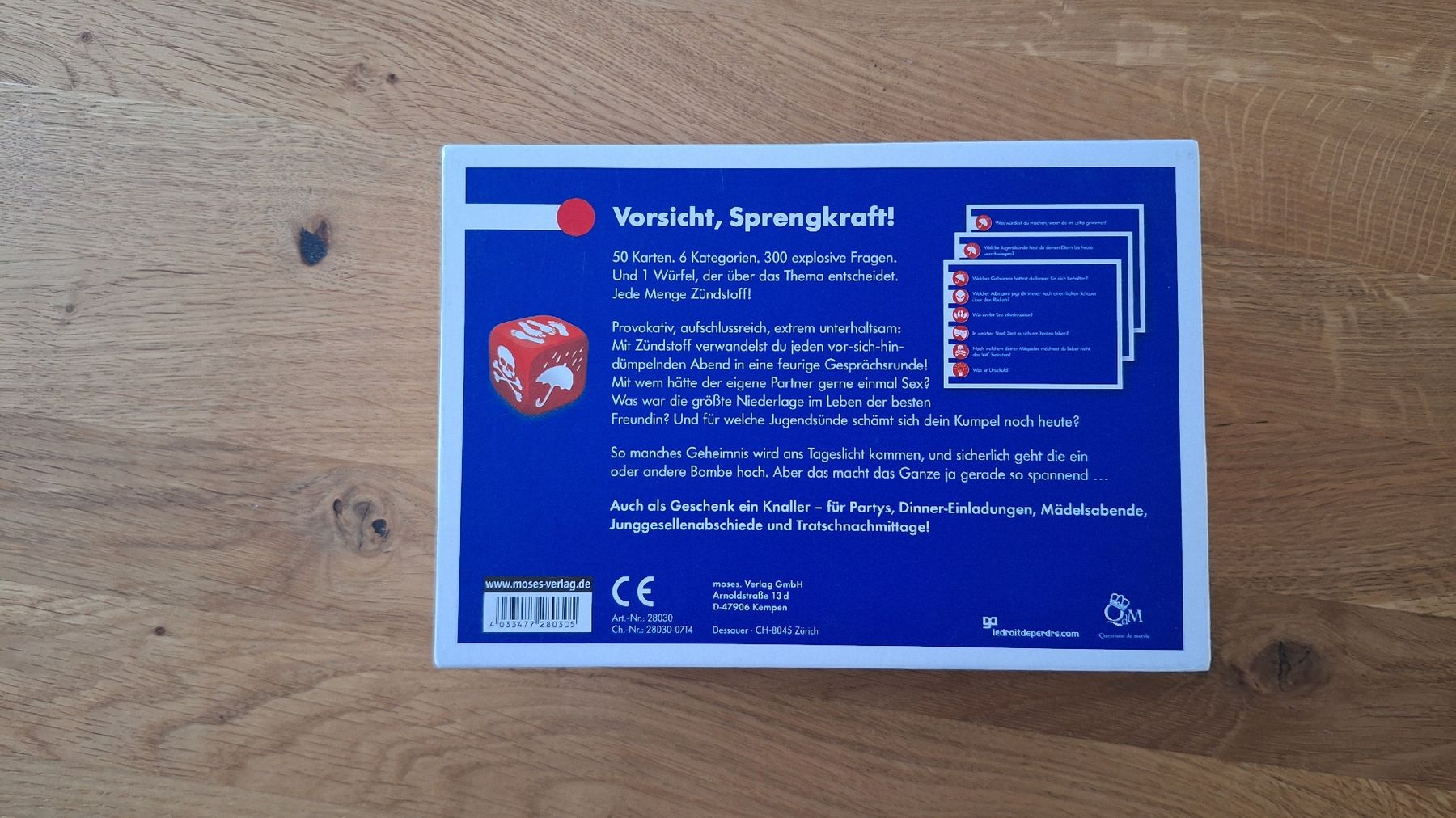 Giochi: Spiel Zündstoff – Nuovo (secondo la descrizione) da Othmarsingen venduto da StreSa 1