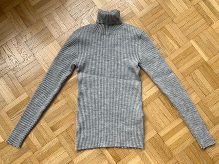 Selected Femme Rollkragenpullover Wollanteil