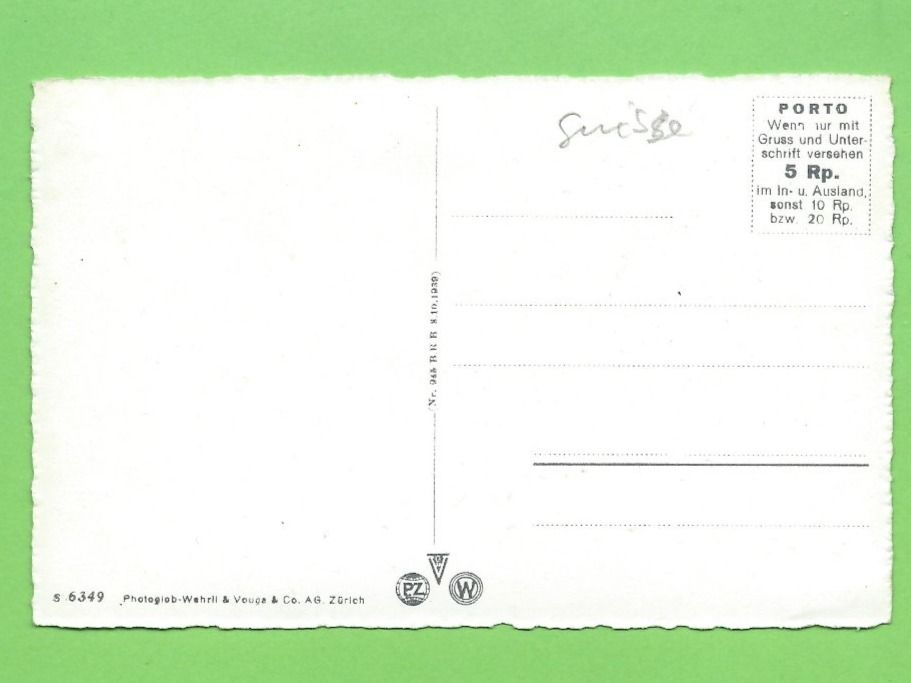 Cartoline postali: Blick vom Schafbett auf Amden – Nuovo (secondo la descrizione) da Zürich venduto da t24_de 1