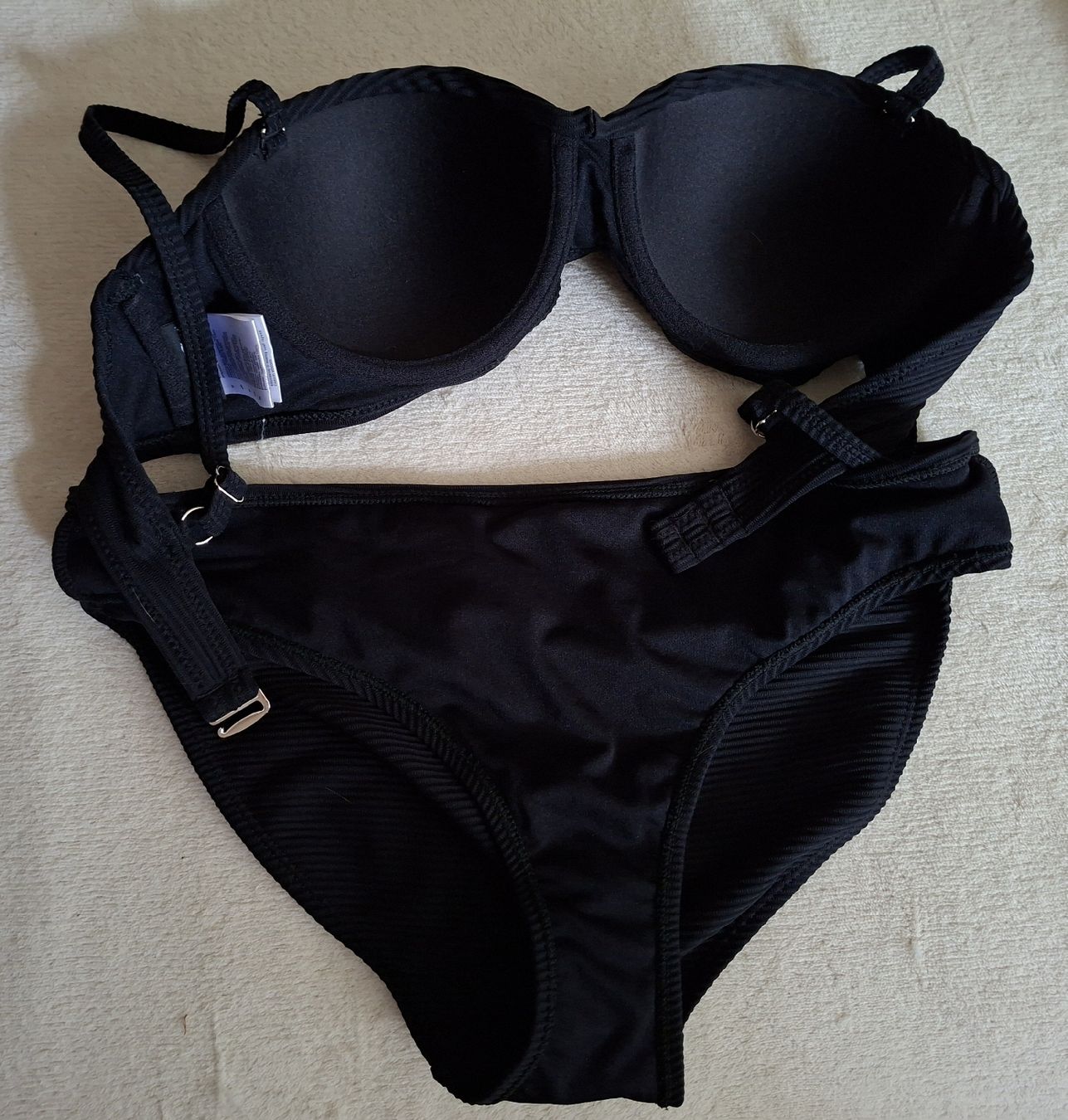 Costumi da bagno & Bikini: Eleganter Bikini Gr. 42 schwarz neu! – Nuovo (secondo la descrizione) da Barzheim venduto da spitz01 2