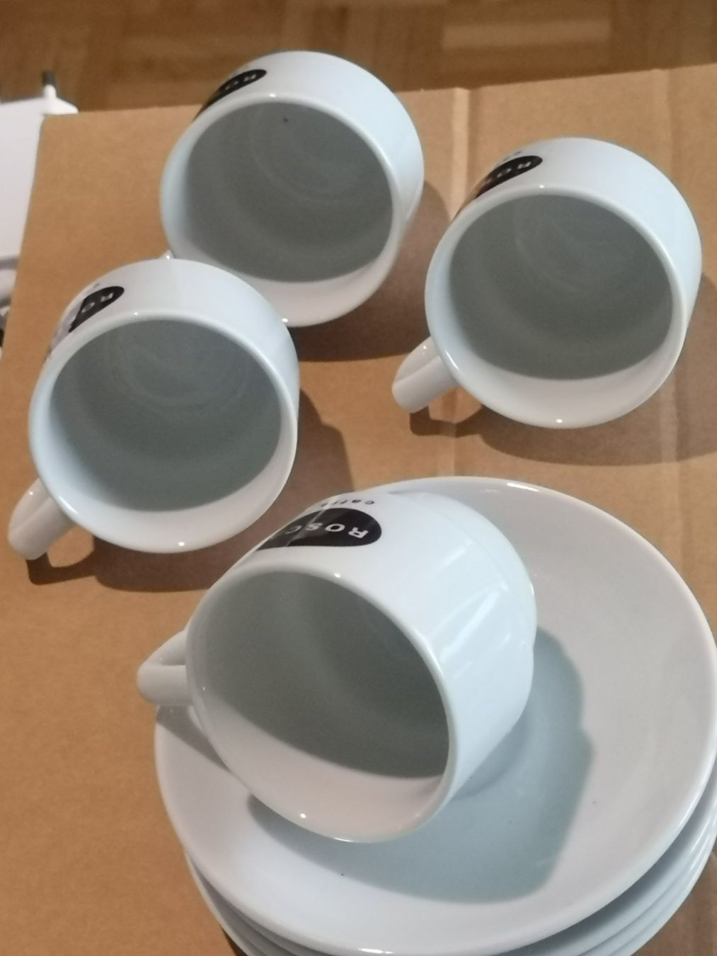 Tazze: Espressotasse 4 Espresso Tassen von ROSCA caffé – Nuovo (secondo la descrizione) da Kloten venduto da Thaipc 2
