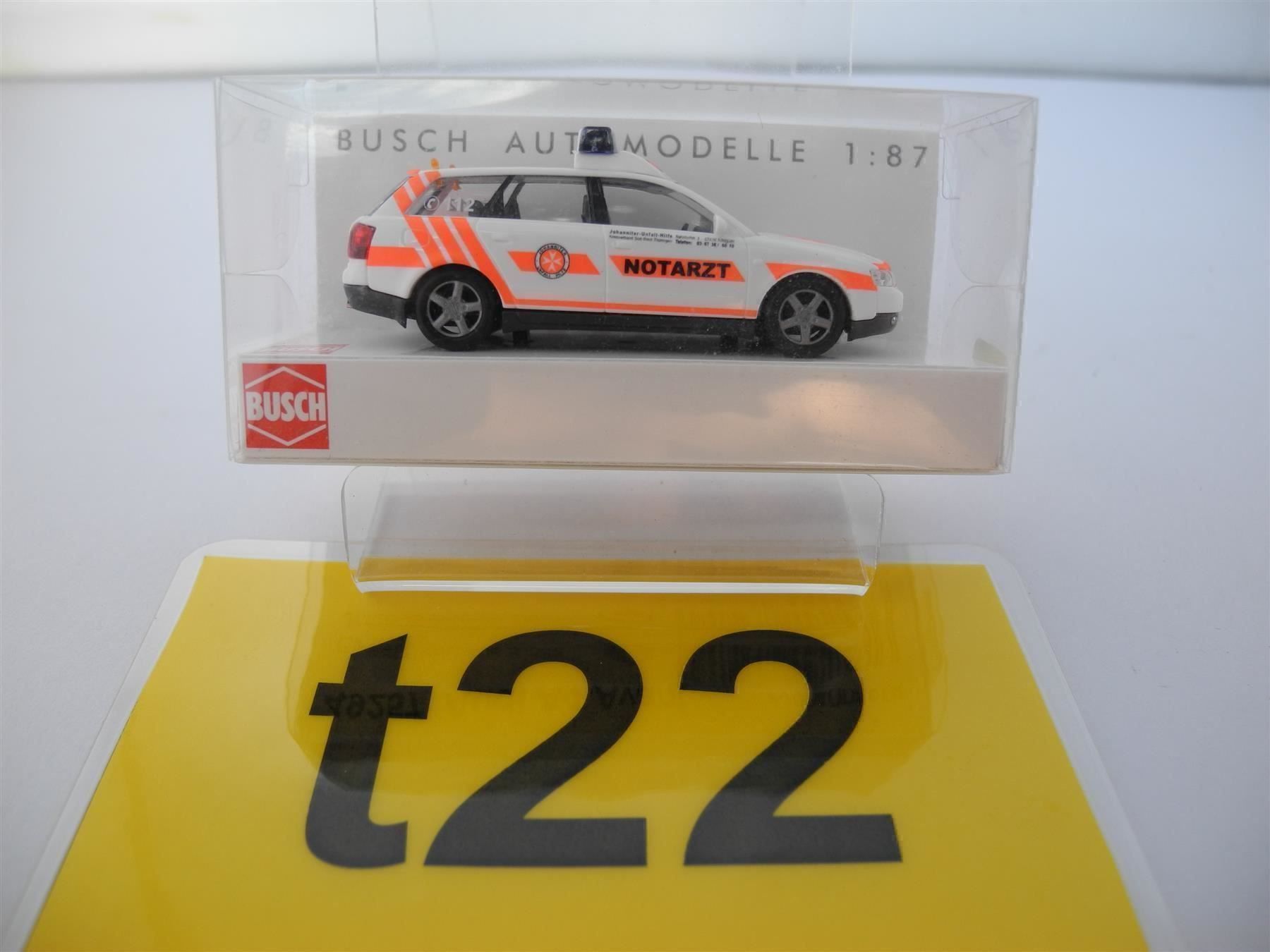 Busch Modellini d'auto: Busch 48257 "Johanniter", Nr. t22 – Nuovo e nell'imballaggio originale da Kottwil venduto da Crazyrolf