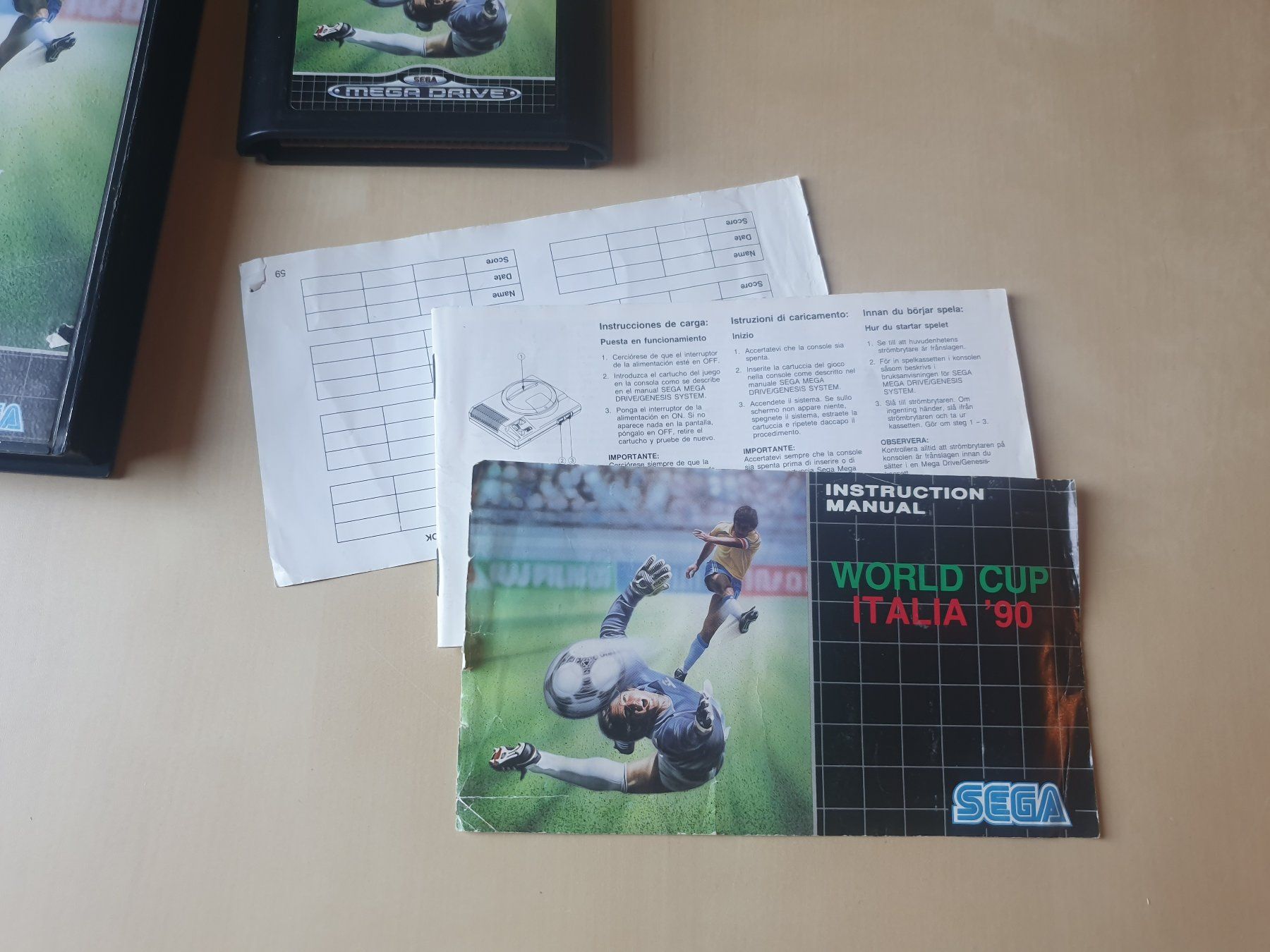 Sega Giochi: World Cup Italia 90 – Usato da Stansstad venduto da collectorsshop 3