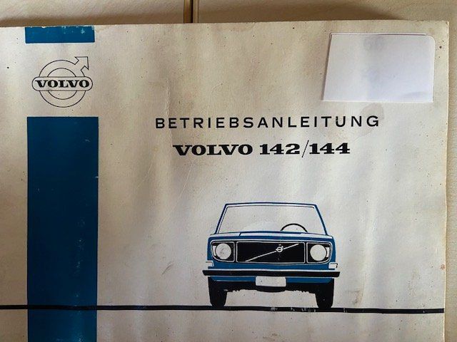 Libri: Volvo 142 / 144 Betriebsanleitung Oldtimer – Usato da Hedingen venduto da mg1948_er