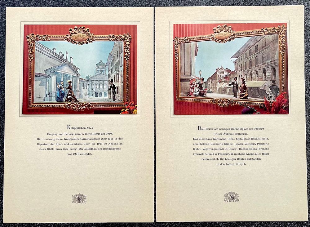 quot ALT BERN quot 70 Jahre Warenhaus Loeb AG (1951) (Gebraucht) in Burgdorf