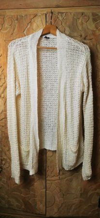 Cecil Strickjacke weiss Gr. M