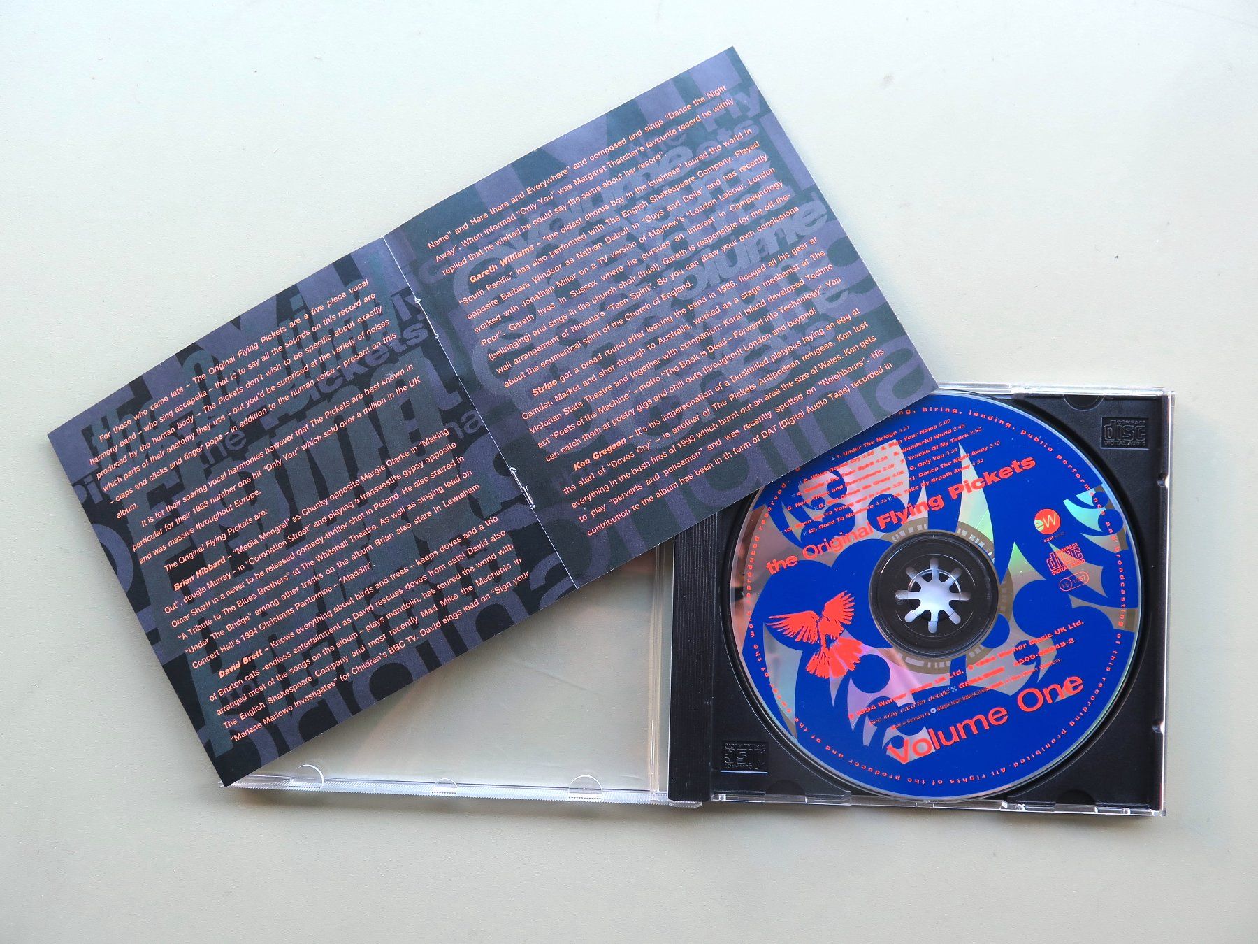 CD: (p) CD ORIGINAL FLYING PICKETS: Volume one, 1994 – Usato da Bern venduto da Balzamico 2