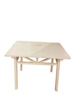 0074 Antiker Tisch, Beistelltisch, Buffet, ca. 70x80cm