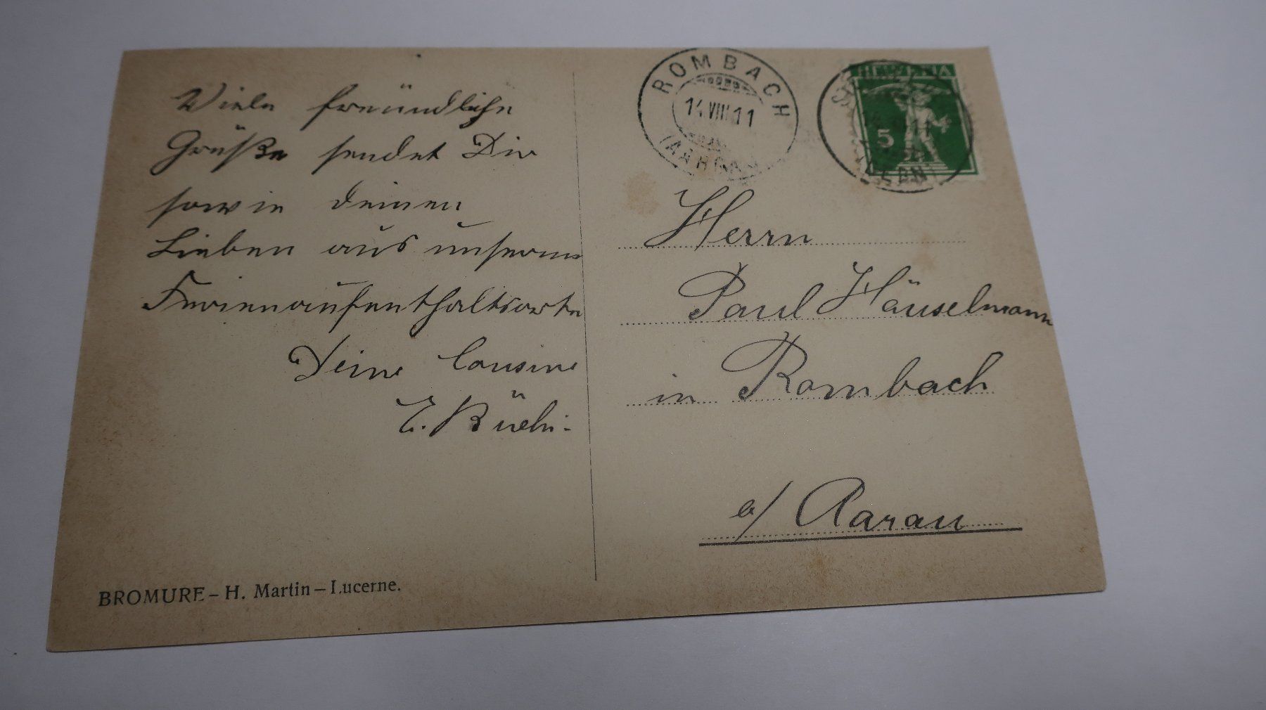 Cartoline postali: Lauterbrunnental  (744) – Usato da Cormoret venduto da Pascalll2001 4