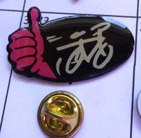 Pin Fahrrad  Daumen,