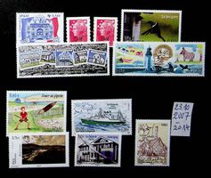 ST PIERRE-ET-MIQUELON TIMBRES NEUFS 2007-14. COTE 23.10€/S36